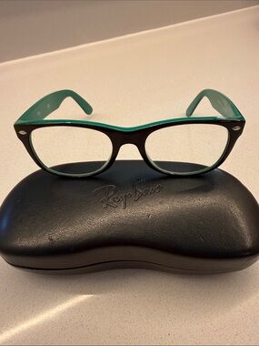 Ray-ban eyeglass frames and case